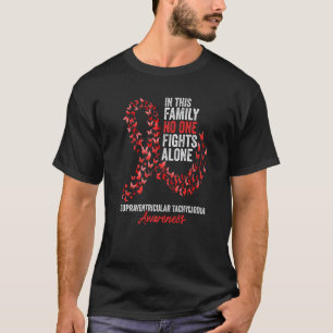 Supraventricular Tachycardia Awareness Month Red R T-Shirt