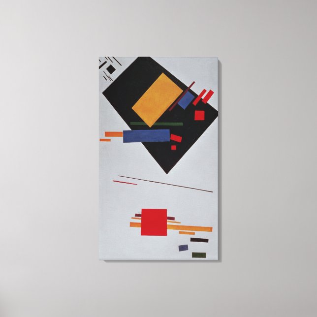 Suprematist Composition, 1915 Canvas Print (Front)