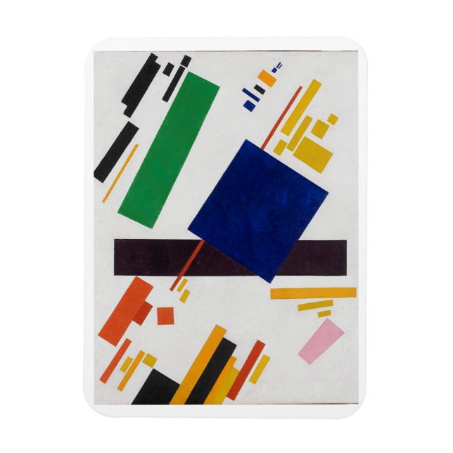 Suprematist Composition, 1915 Kazimir Malevich Art Magnet (Vertical)