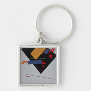 Suprematist Composition, 1915 Keychain