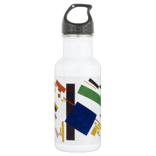 Suprematist Composition by Kazimir Malevich 1916 532 Ml Water Bottle