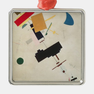 Suprematist Composition No.56, 1936 Metal Ornament