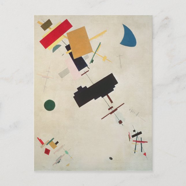 Suprematist Composition No.56, 1936 Postcard (Front)