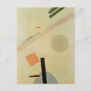 Suprematist Painting by Kazimir Malevich Postcard