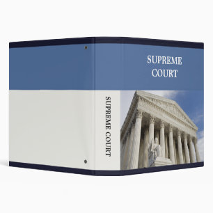 Supreme Court Binder