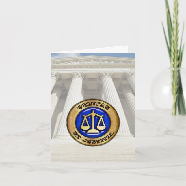 Supreme Court Seal Card (Front)