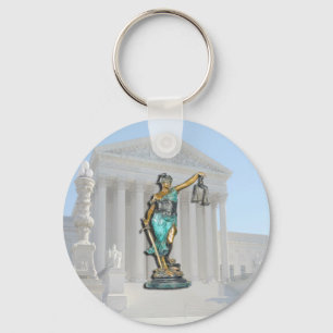 SUPREME-CT-LADY-JUSTICE KEYCHAIN