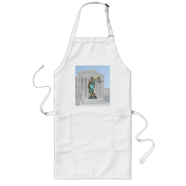SUPREME-CT-LADY-JUSTICE LONG APRON (Front)