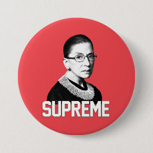 SUPREME RBG 3 INCH ROUND BUTTON