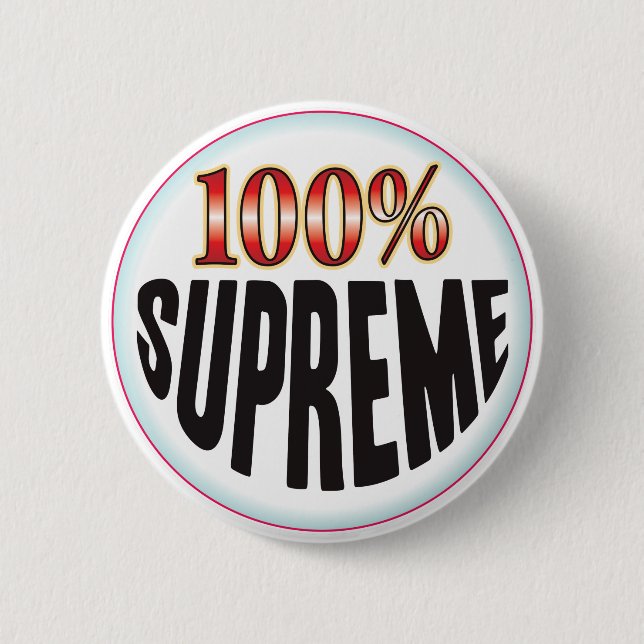 Supreme Tag 2 Inch Round Button (Front)