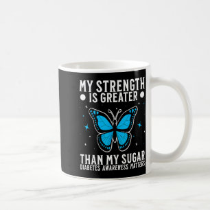 Suprt Diabetes Awareness Month Diabetes For Women Coffee Mug