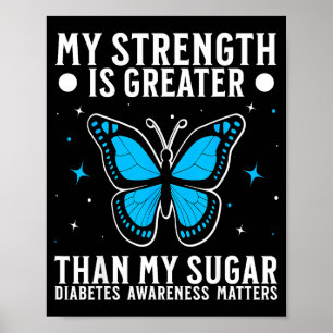 Suprt Diabetes Awareness Month Diabetes For Women  Poster
