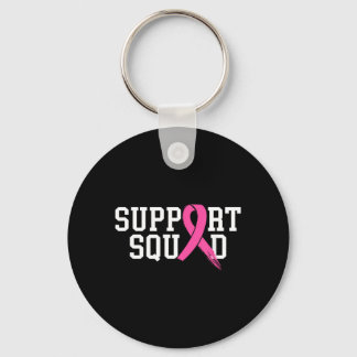 Suprt Squad Breast Cancer Awareness Month nk Keychain