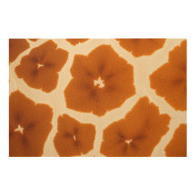 Impression de fourrure de girafe marron Motif safa