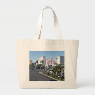Sur la bande à Las Vegas, sur un sac