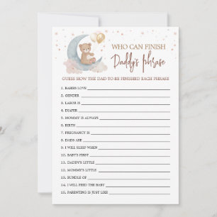 Sur la Lune Qui peut finir la phrase de papa Carte