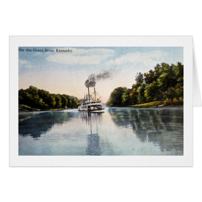 Sur la rivière Green, le Kentucky (Devant horizontal)