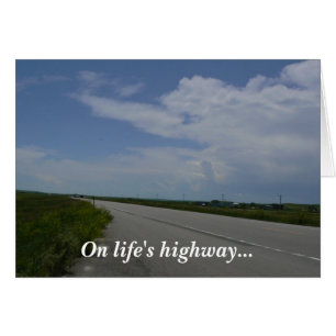 Sur la route de la vie…