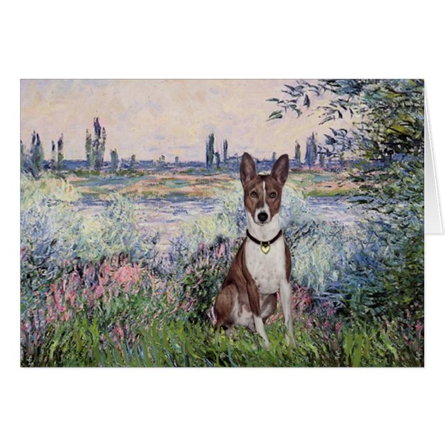 Sur la Seine - Basenji (Devant horizontal)