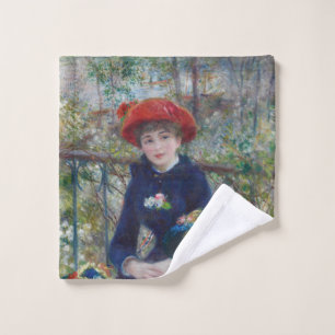 Sur la terrasse, portrait impressionniste, Renoir