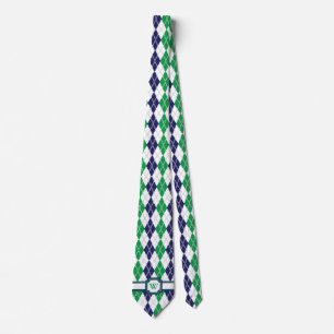 Sur le Jacquard vert Cravate masculin