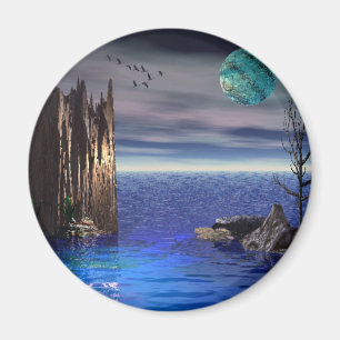 Sur le toit du monde aimant de /Round