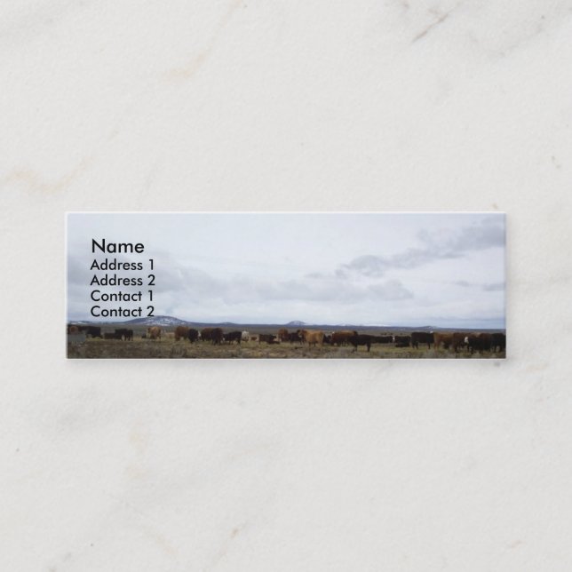 Sur les cartes de profil de gamme (Devant)