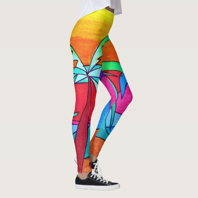 Sur les Leggings de plage (Droite)