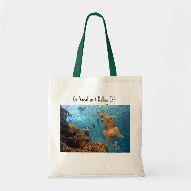 Sur les vacances et le meurtre Sac fourre-tout de  (Devant)