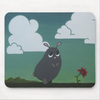 Sur un tapis de souris simple