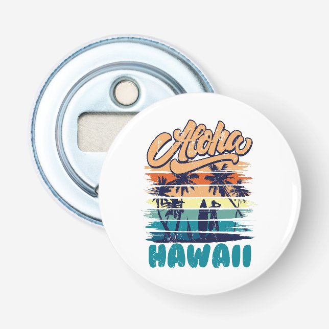 Surf - Aloha Hawaii Bottle Opener (Front)