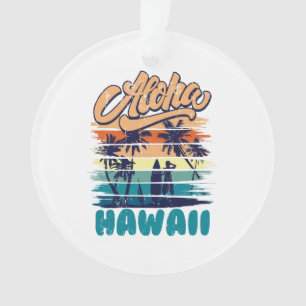 Surf - Aloha Hawaii Ornament