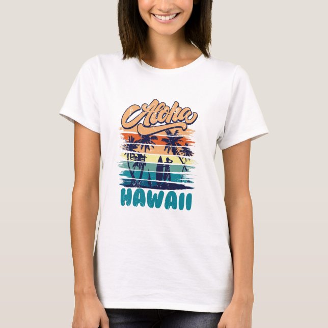 Surf - Aloha Hawaii T-Shirt (Front)