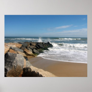 Surf and Sand Poster