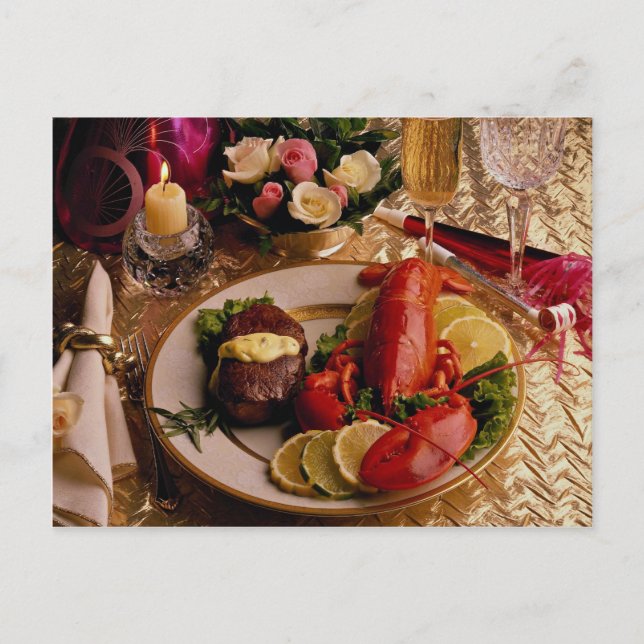 Surf and turf postcard (Front)