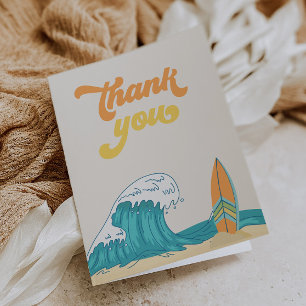 Surf Anniversaire Merci Cartes
