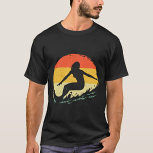 Surf Art For Women Girls Beach Surfer Hawaiian Wav T-Shirt