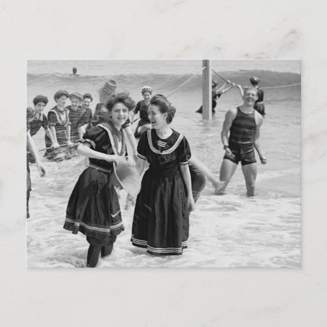 Surf Bathing Postcard (Front)