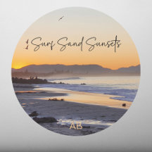 Surf Beach Personalized