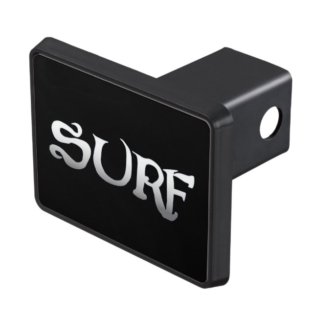 Surf black hitch cover receiver (Top Right)