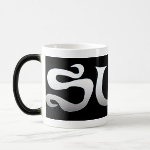 Surf black morphing mug