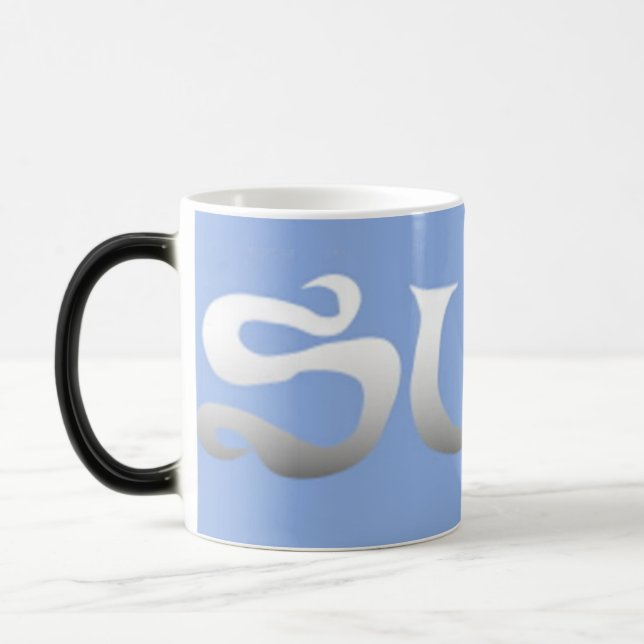Surf blue morphing mug (Left)