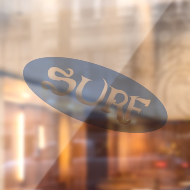 Surf blue tilt advanced window cling back stick (Sheet 2)