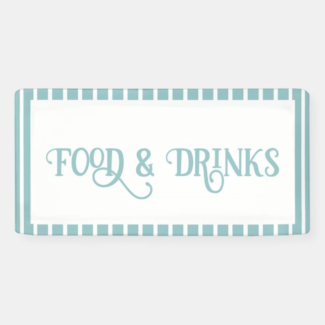 Surf Board Baby Shower Custom Gender Neutral Banner (Horizontal)