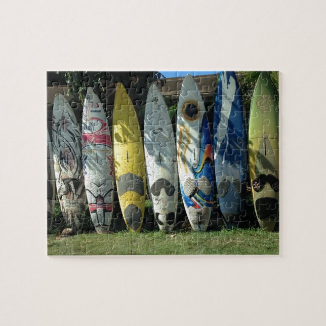 Surf Board Jigsaw Puzzle (Horizontal)