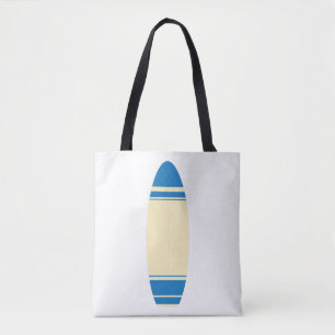 Surf Board Tote Bag