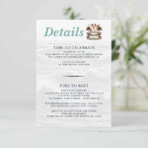 Surf Brides Wedding Enclosure Card