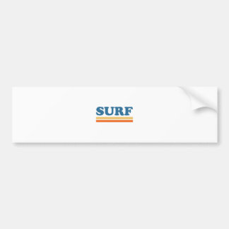 surf bumper sticker
