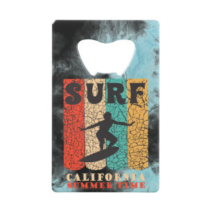 Surf California Credit Card Bottle Opener