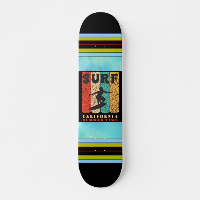 Surf California Skateboard (Front)